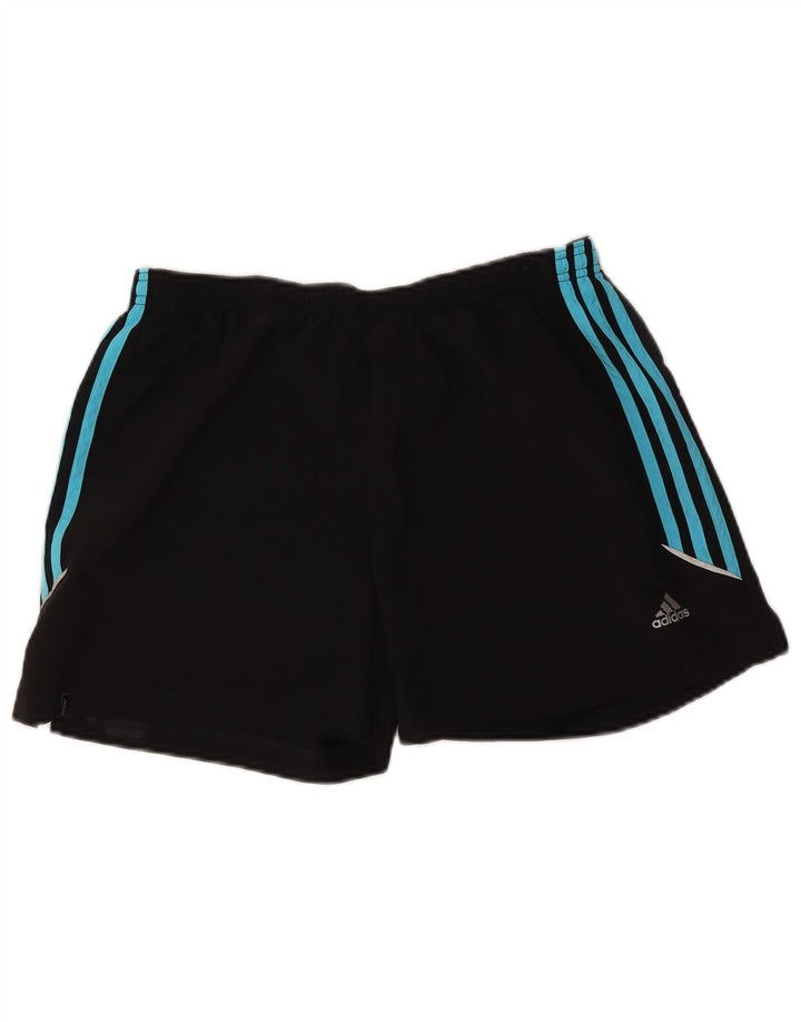 Adidas Womens Clima 365 Sport Shorts UK 12 Medium Black Polyester