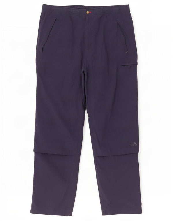The North Face Mens Hiking Cargo Trousers Medium W32 L31 Navy Blue Nylon