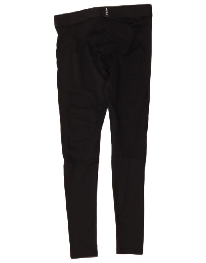 Nike Mens Dri Fit Graphic Leggings Medium  Black Polyester