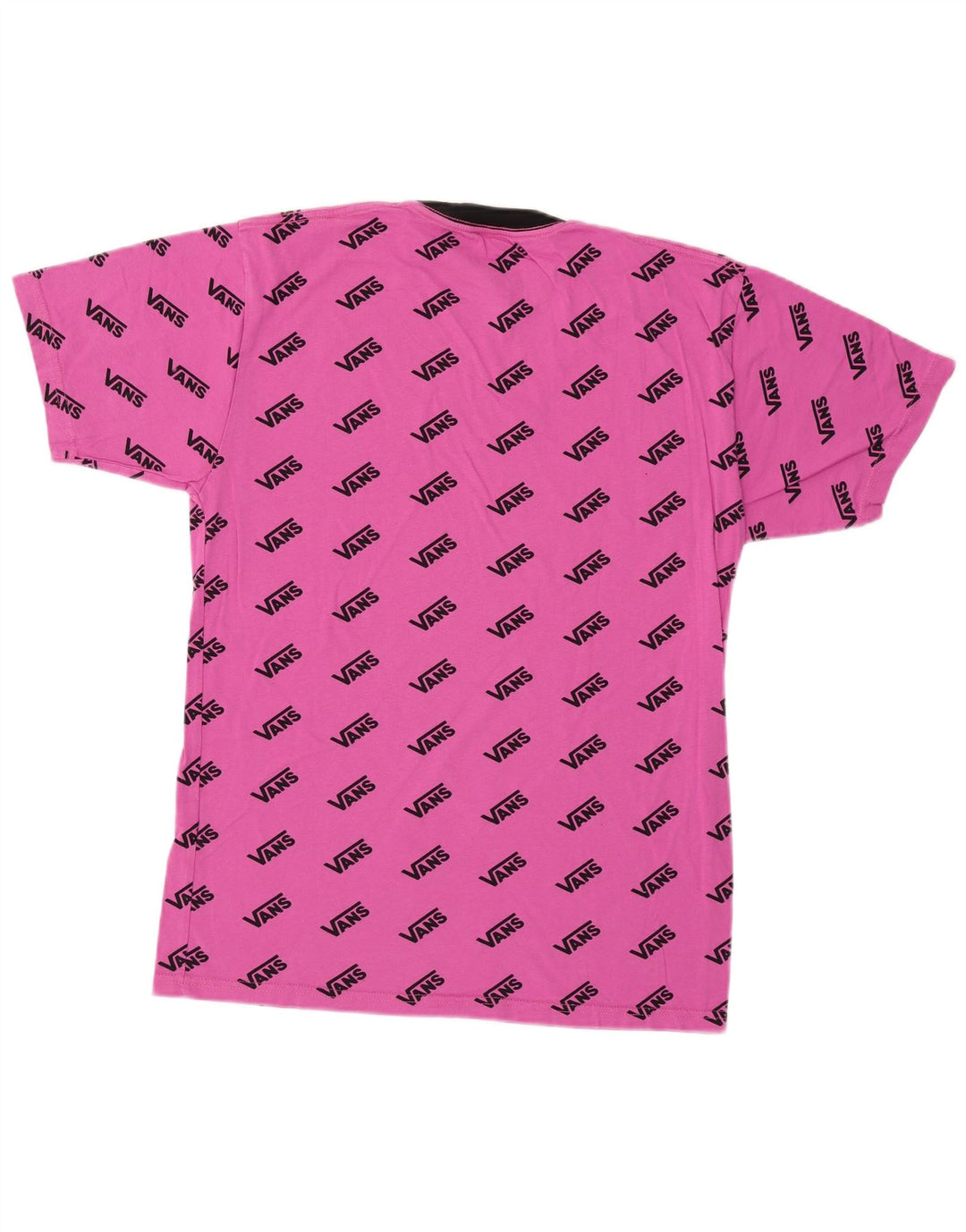 Vans Herren Premium Grafik-T-Shirt-Oberteil aus mittelrosa Baumwolle