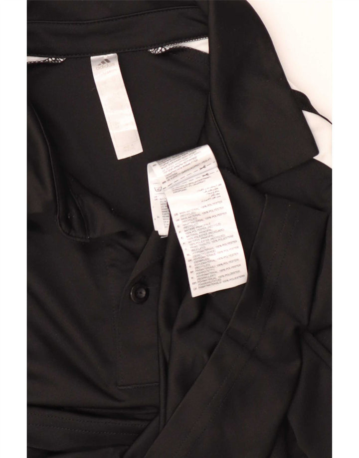 Adidas Homme Aeroready Polo Petit Noir Colorblock Polyester