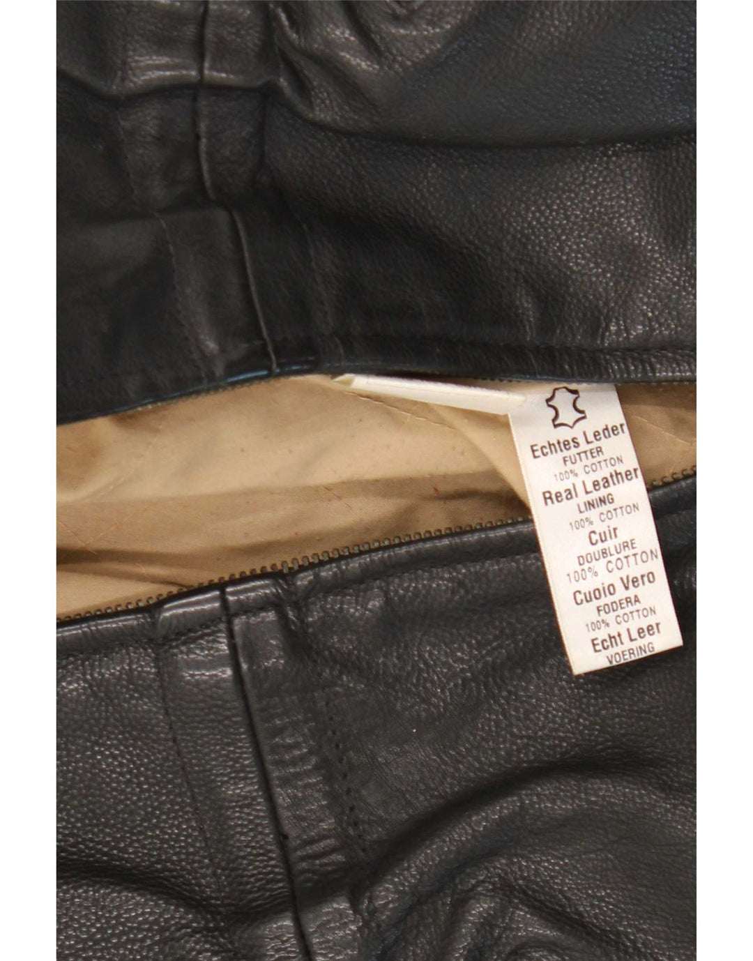 Fly Damen Lederjacke UK 14 Mittelschwarzes Leder