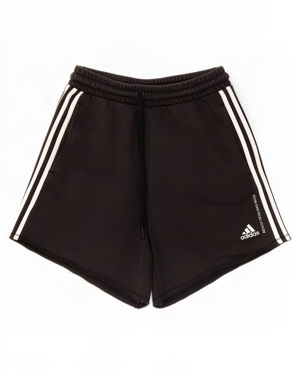 Adidas Womens Sport Shorts UK 8/10 Small Black