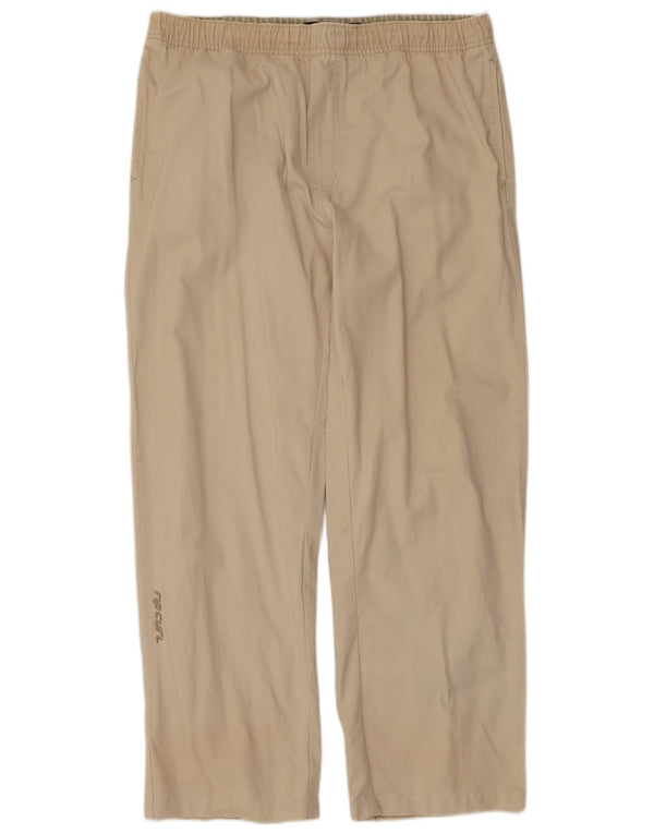 Pantaloni chino dritti da uomo Rip Curl medi W34 L29 cotone beige
