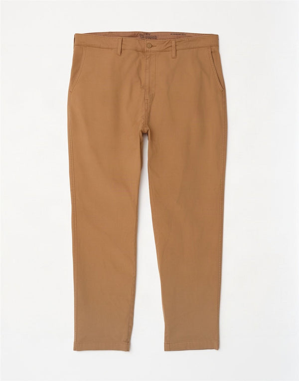 Levi's standardne muške sužene chino hlače W38 L32 kaki pamuk