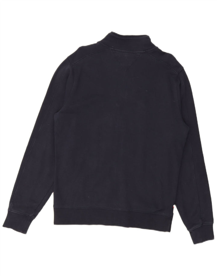 Tommy Hilfiger Mens Vintage Fit Tracksuit Top Jacket Medium Navy Blue