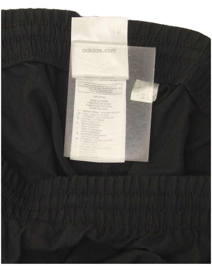 Adidas Mens Tracksuit Trousers XL  Black Polyester