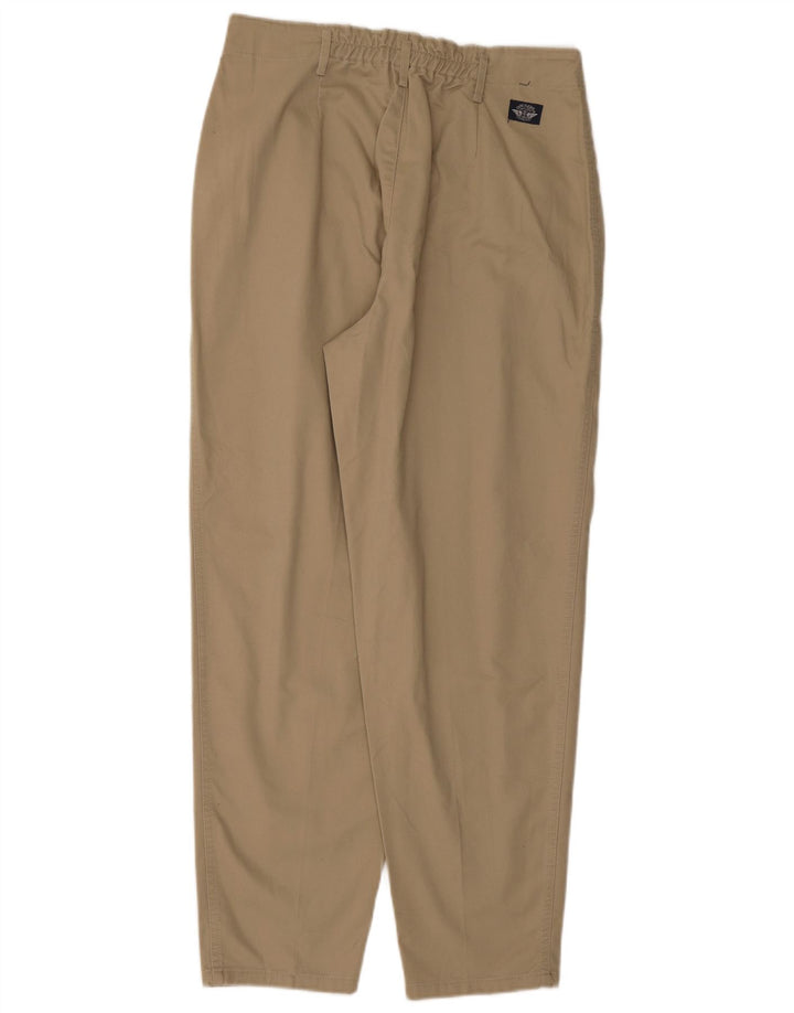 Dockers Mens Pegged Chino Trousers W32 L29 Beige