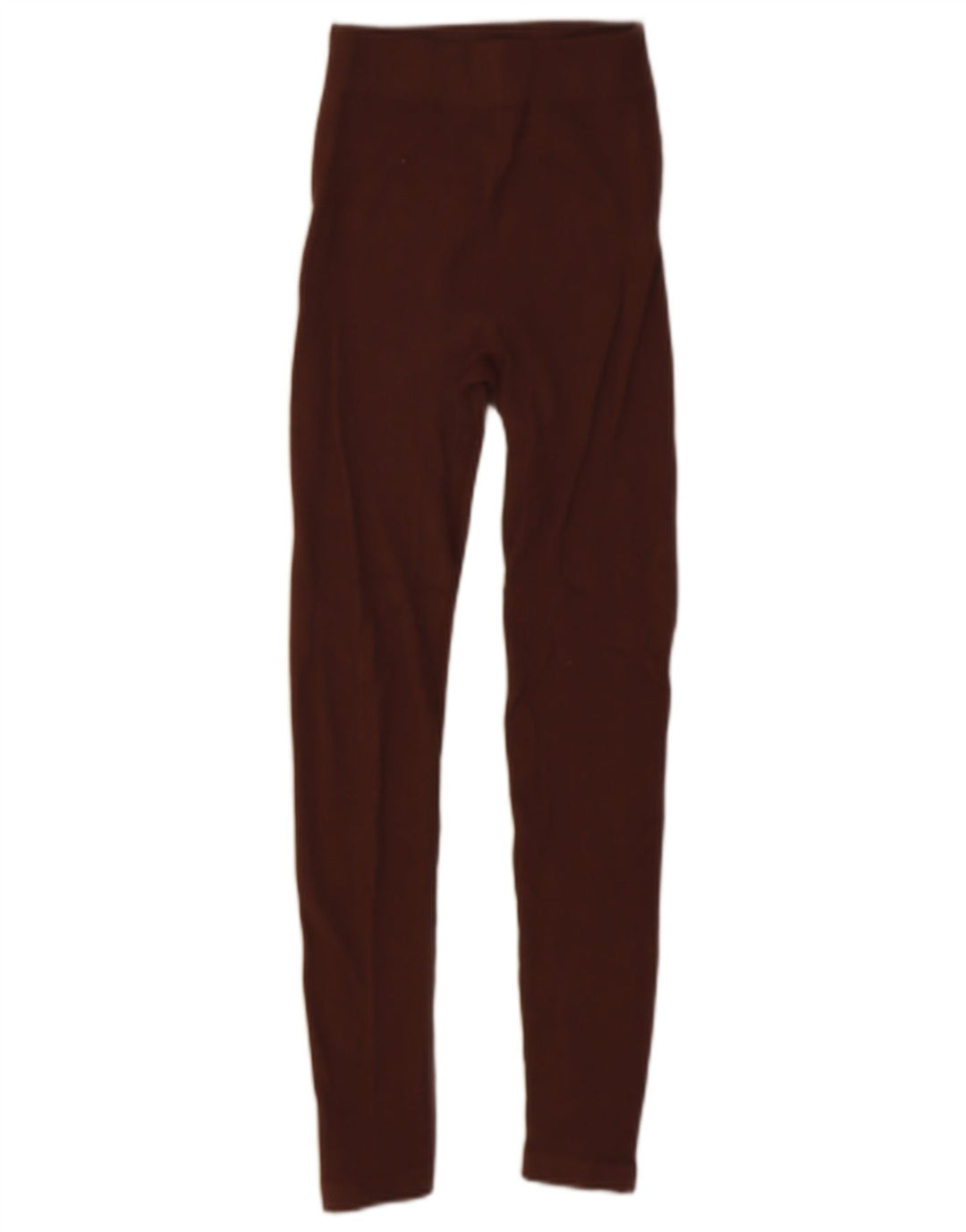 Zara Damen Leggings UK 4 XS Braunes Nylon