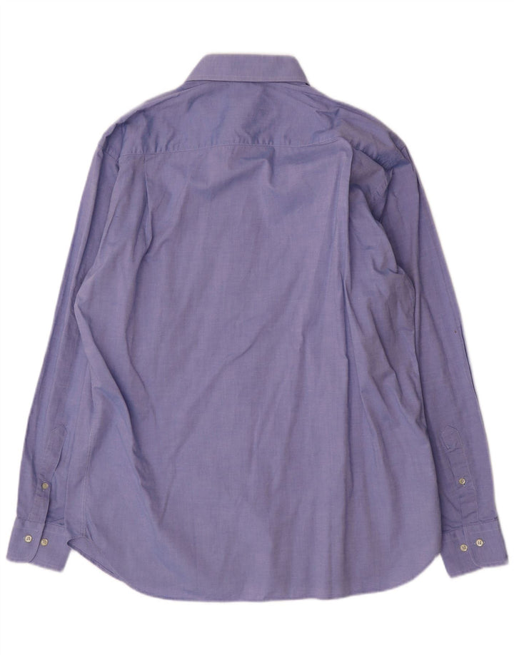 Trussardi Herreskjorte Str. 43 17 XL Blå Bomuld