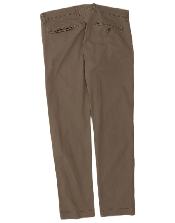 J. Crew Herre Slim Fit Chinobukser W32 L30 Grå Bomuld