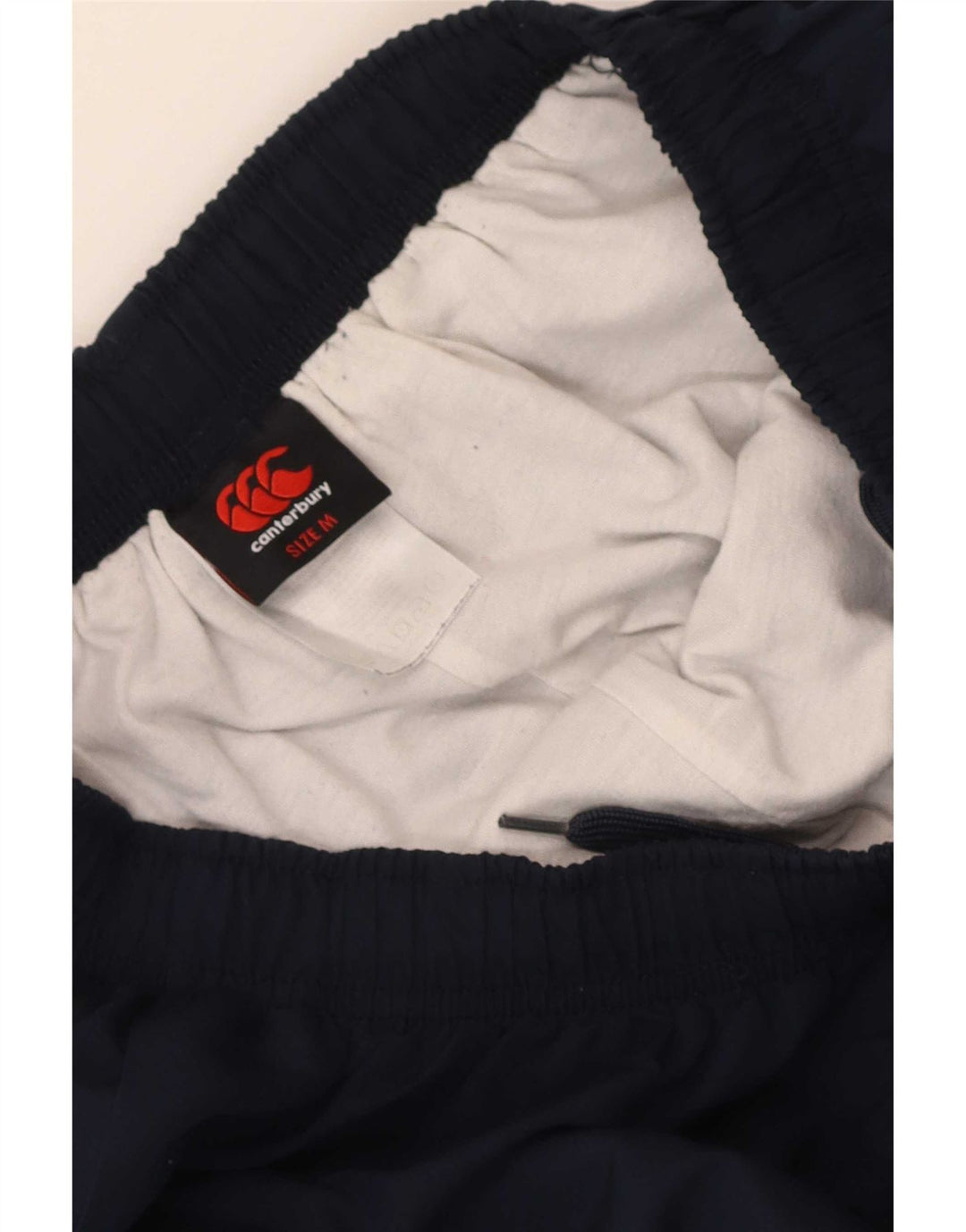 Canterbury Mens Graphic Tracksuit Trousers Medium Navy Blue Polyester
