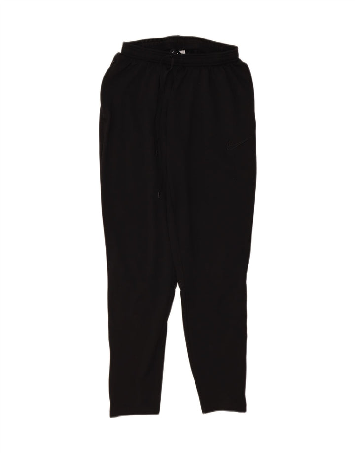 Nike Mens Dri Fit Tracksuit Trousers Large Black Polyester