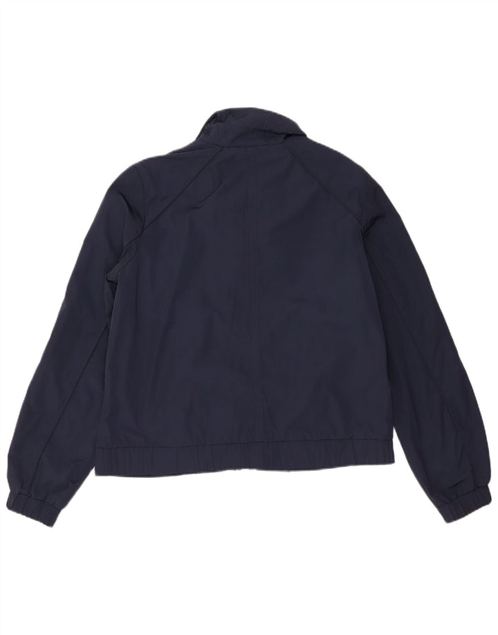 Tommy Hilfiger Damen Bomberjacke UK 14 Medium Marineblau Polyester