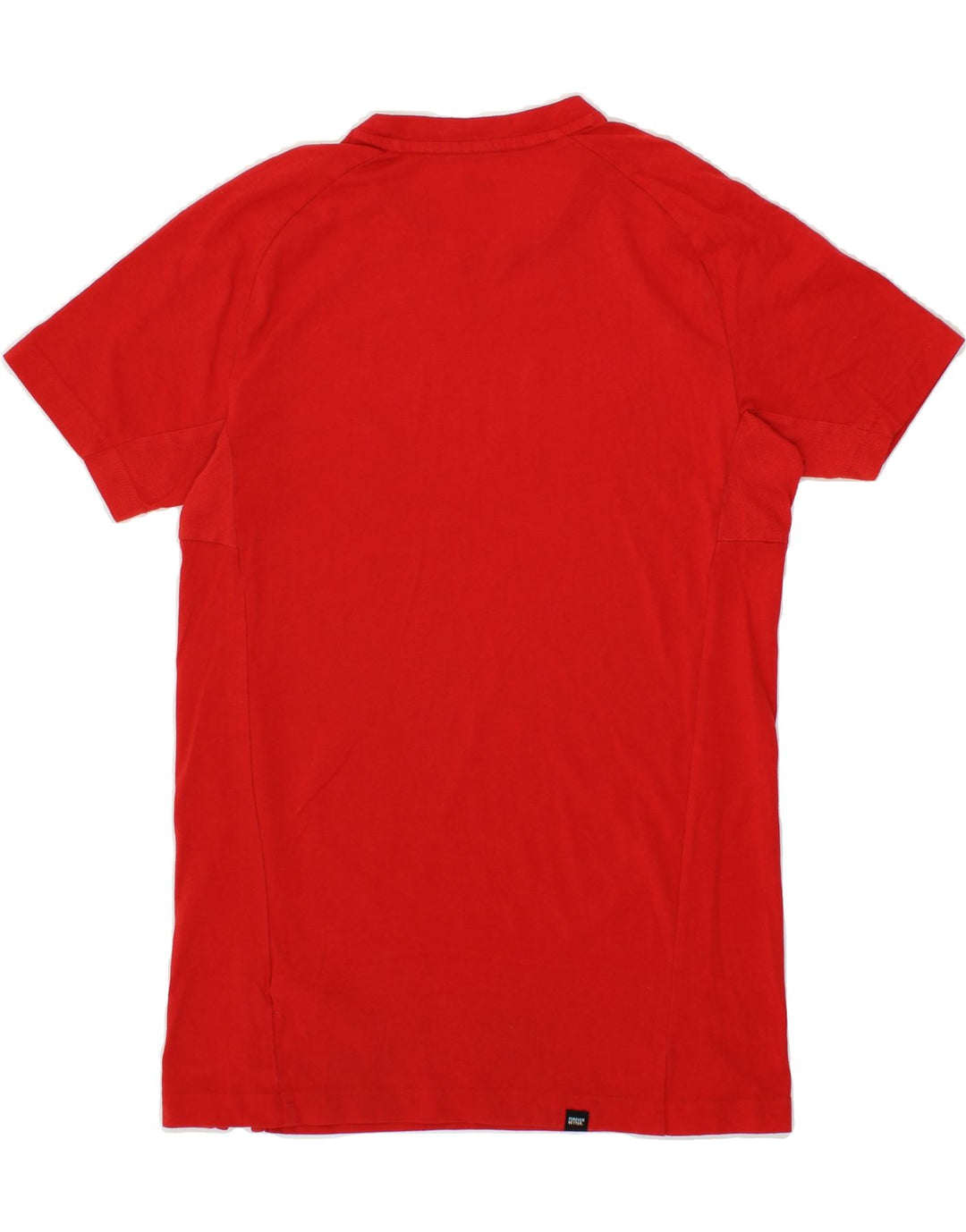 PUMA Mens Graphic T-Shirt Top Small Red Cotton Vintage Puma and Second-Hand Puma from Messina Hembry 