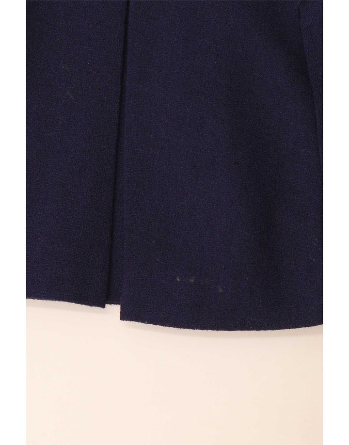 vintage Femme Mini Jupe W30 Bleu Marine Moyen