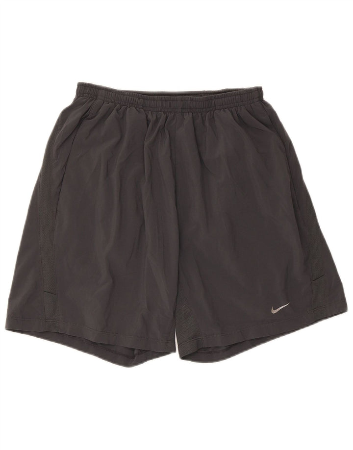 Nike Herren Dri Fit Sportshorts, Größe S, Grau