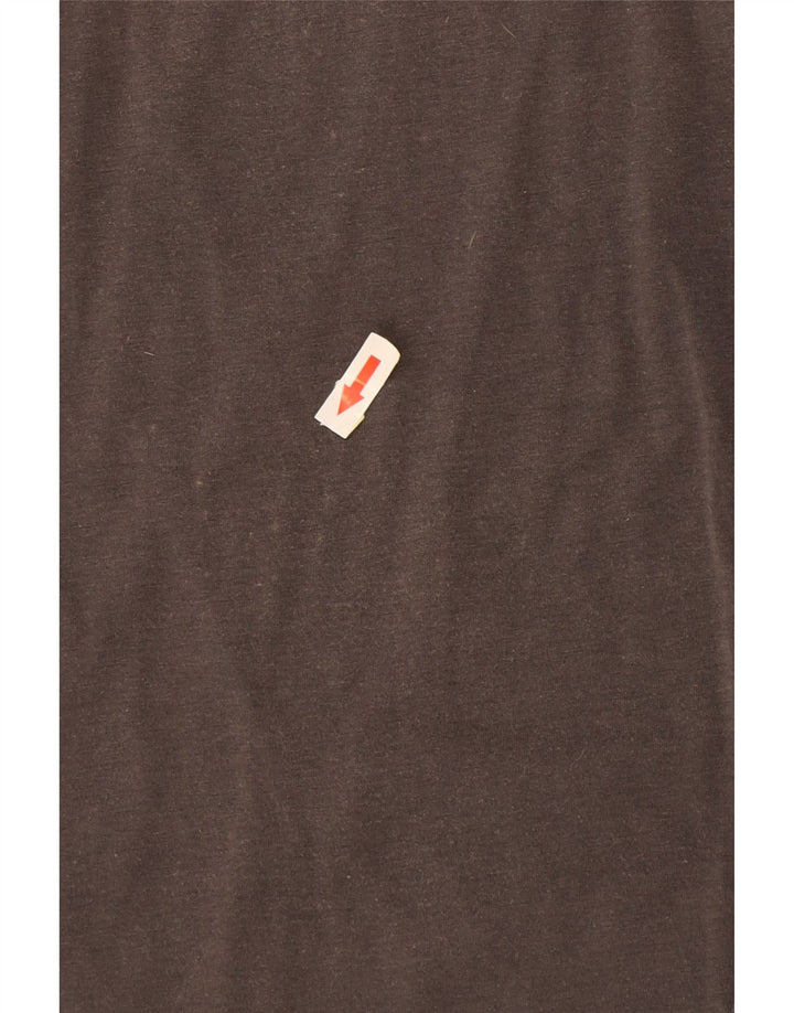 Puma Mens T-Shirt Top Medium Grey Colourblock