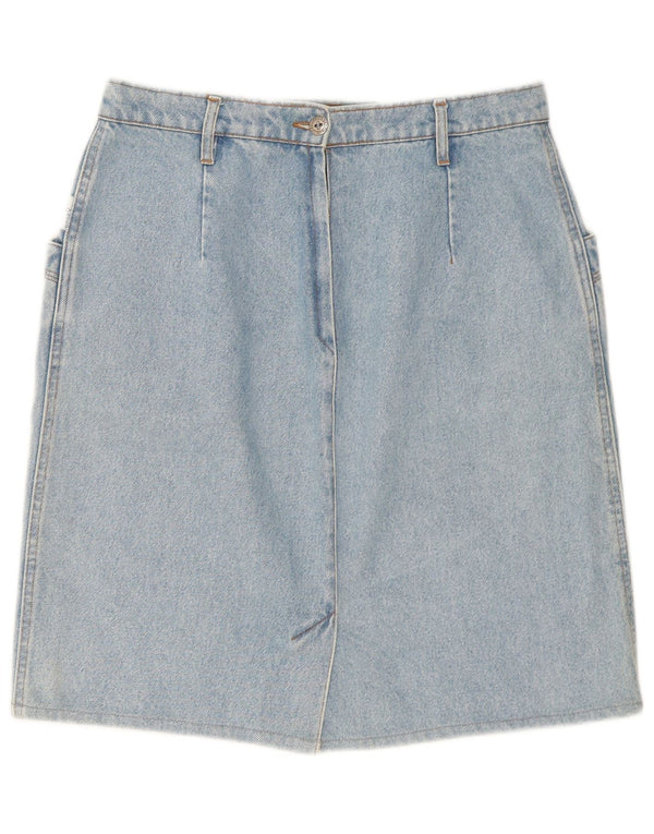 Vintage denimnederdel til kvinder W32 Medium Blue