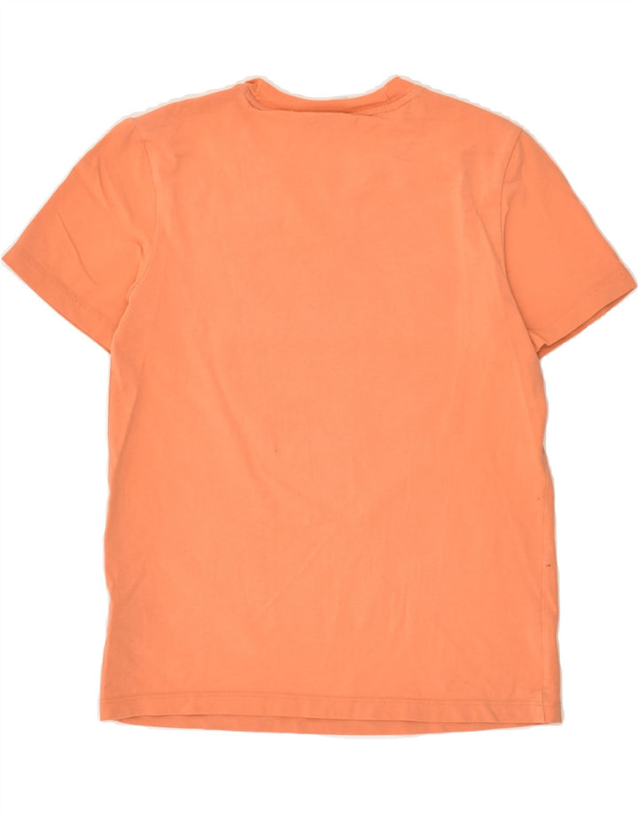 ADIDAS Womens Graphic T-Shirt Top UK 10 Small  Orange | Vintage Adidas | Thrift | Second-Hand Adidas | Used Clothing | Messina Hembry 