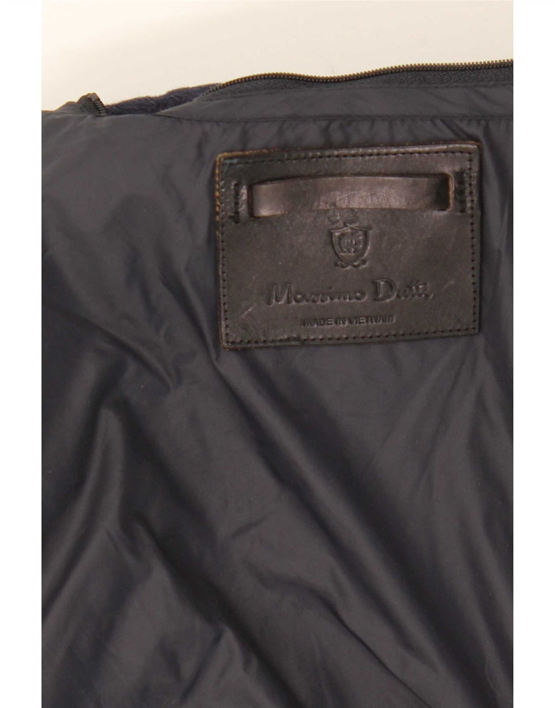 Giacca blazer da uomo a 4 bottoni Massimo Dutti UK 42 XL Lana blu navy