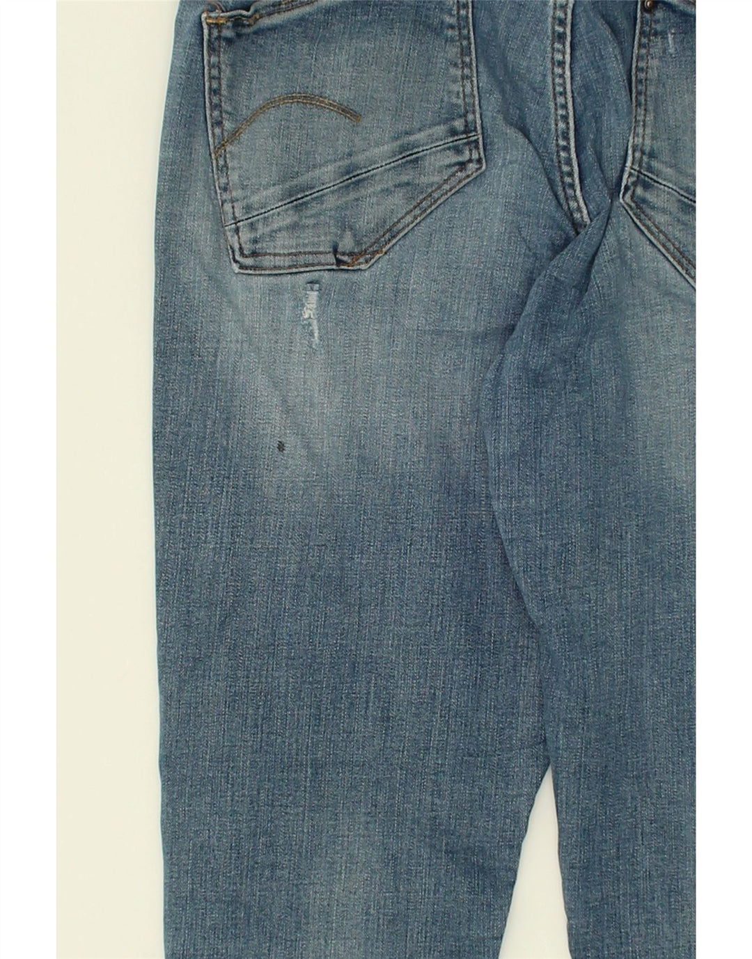G-STAR Womens Distressed Skinny Jeans W30 L28 Blue Vintage G-Star and Second-Hand G-Star from Messina Hembry 
