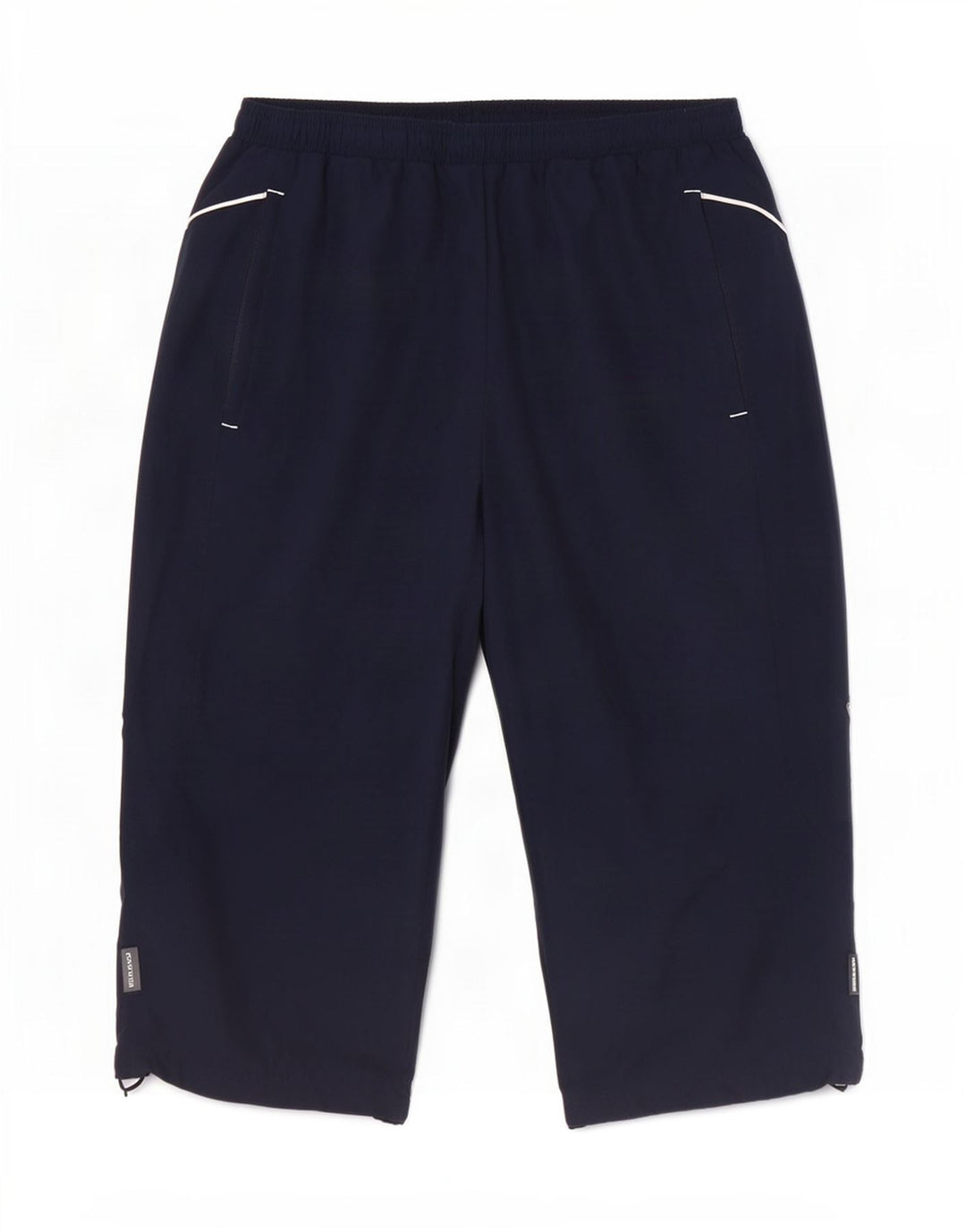Reebok Mens Capri Tracksuit Trousers Small Navy Blue Polyester