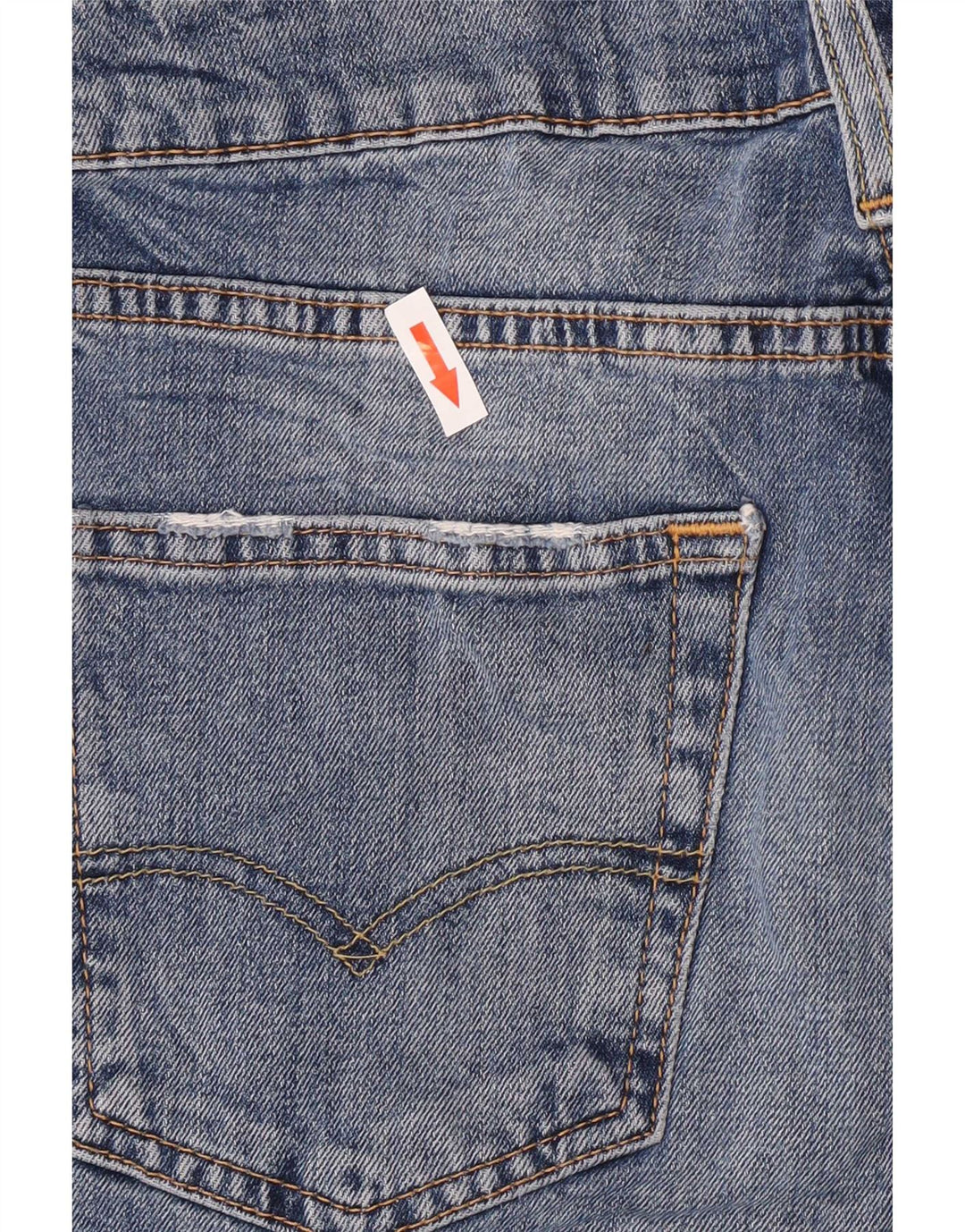 Pantaloncini di jeans Levi's 511 da uomo W30 in cotone blu medio
