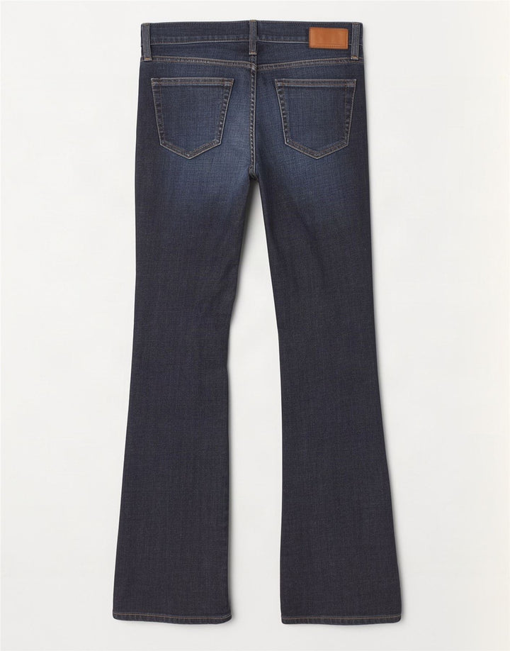 Lange Bootcut-Jeans für Damen von Gap, W26, L32, Marineblau, Baumwolle