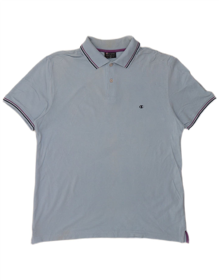 Polo da uomo Champion grande blu