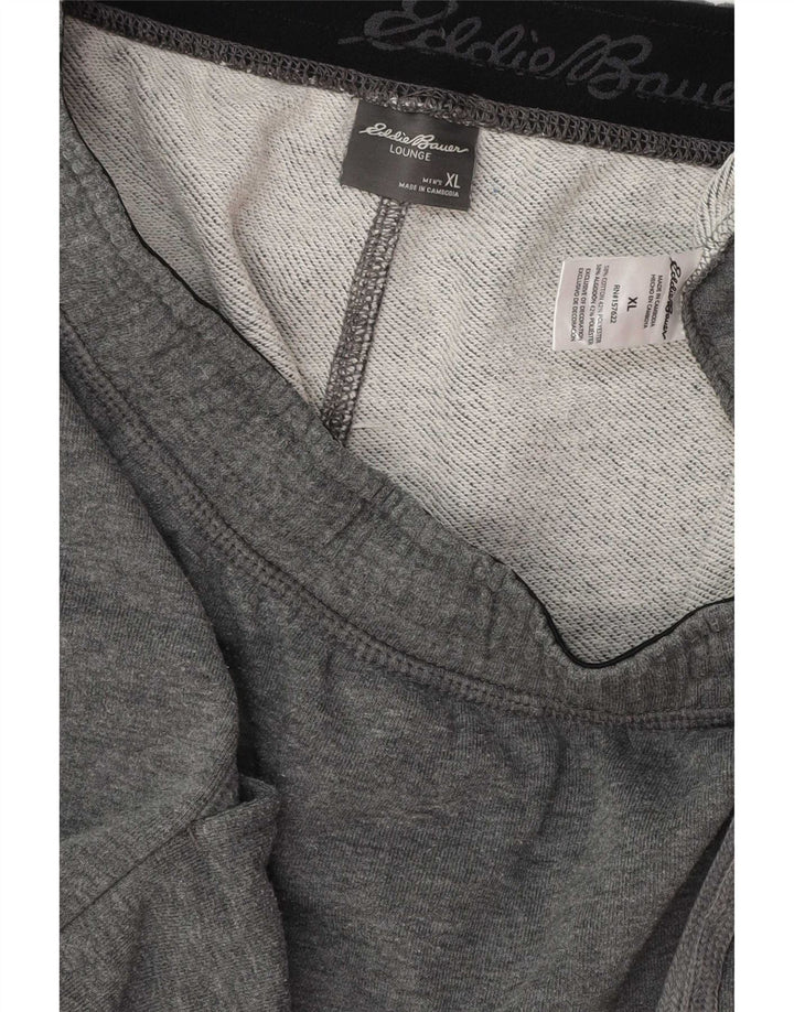 Eddie Bauer Mens Sport Shorts XL  Grey Flecked Cotton