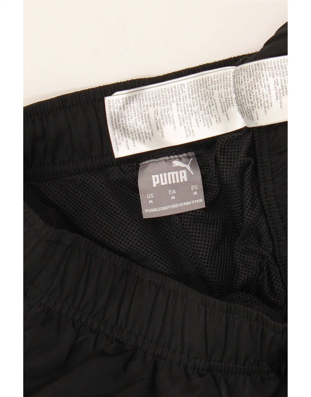 Puma Pantalon de Survêtement Homme Noir Moyen Polyester