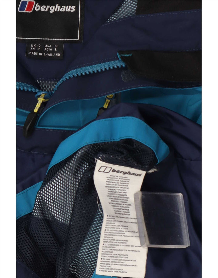 Berghaus Γυναικείο μπουφάν βροχής με κουκούλα UK 12 Medium Blue Polyamide