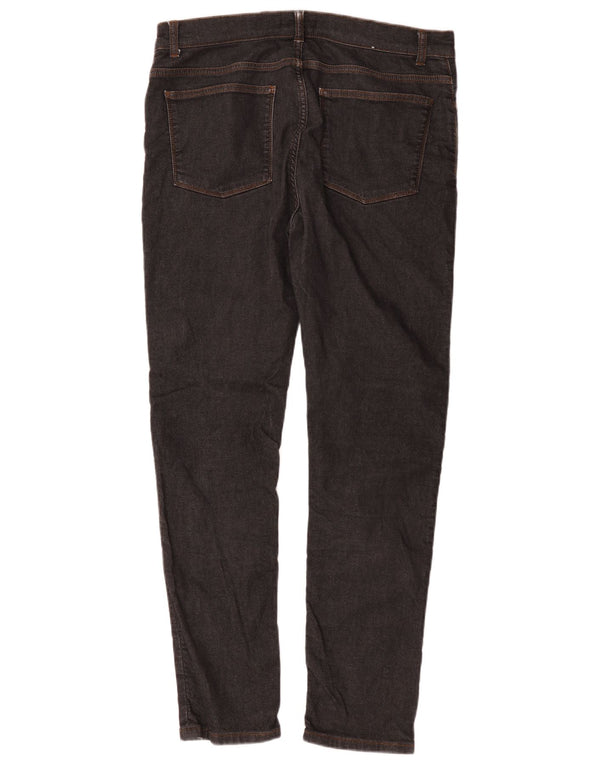 Женские узкие джинсы Reiss W34 L30, черный хлопок