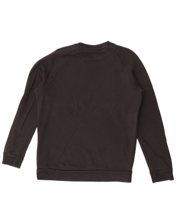 Adidas Mens Sweatshirt Jumper Small Black Cotton