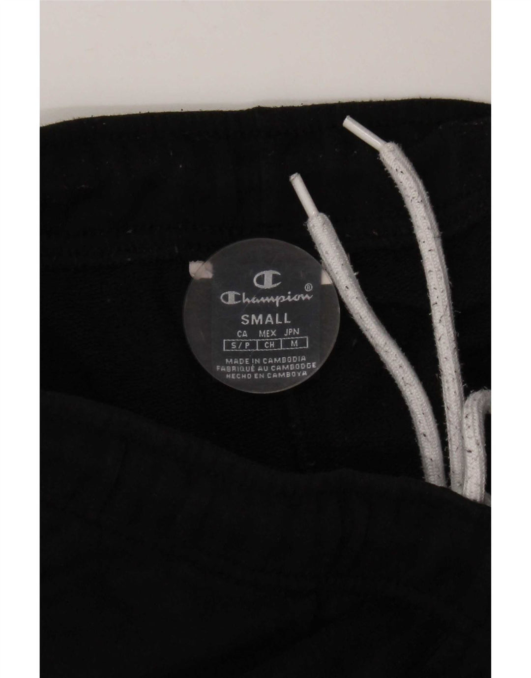 Champion Herre grafisk træningsdragt Bukser Jogger Small Black