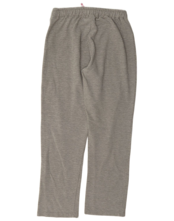 Kappa Graphic Tracksuit Bukser til kvinder UK 10 Small Grey Flecked Bomuld