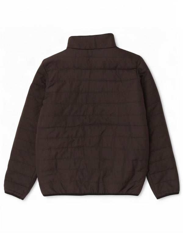 French Connection Herren Wattierte Jacke UK 40 Large Schwarz Polyester