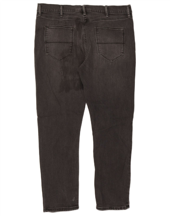Marks & Spencer Herren Slim Jeans W36 L27 Schwarze Baumwolle