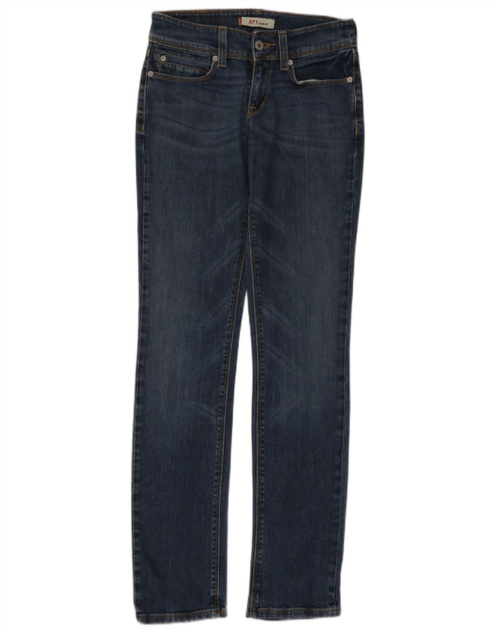 Levi's Jean Slim 571 Femme W27 L34 Bleu Coton