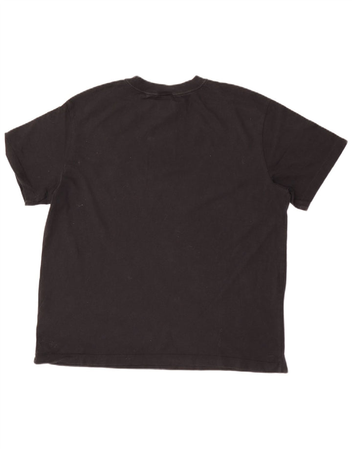 NIKE T-shirt top mellem sort bomuld til mænd