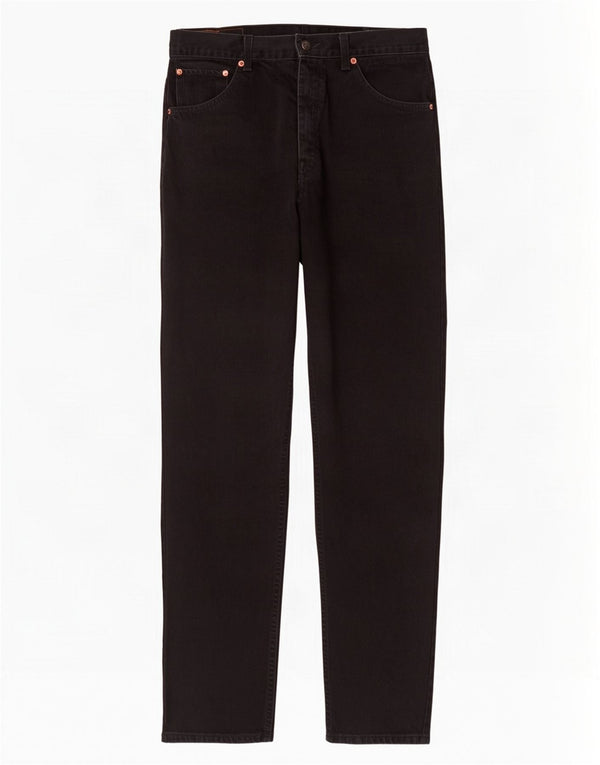 Męskie jeansy Levi's 521 Tapered W36 L32 Czarna bawełna