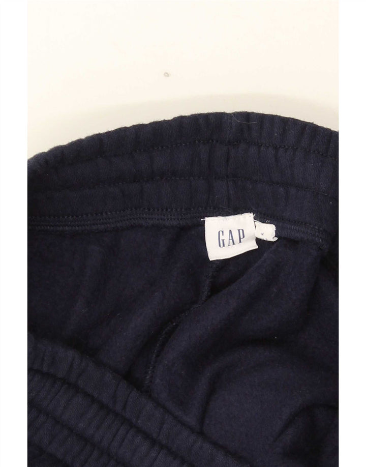 Gap Mens Crop Tracksuit Trousers Joggers Medium Navy Blue Cotton