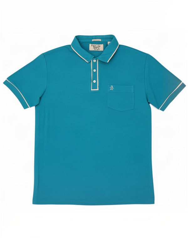 Penguin Hombre Heritage Slim Fit Polo XL Algodón Azul