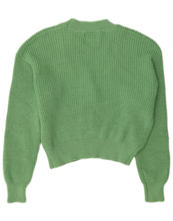 Ζακέτα Zara Girls Crop 13-14 Years Green Polyester