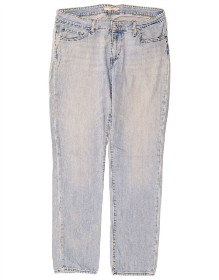 Levi's Jean Slim 712 Femme W32 L32 Bleu Coton