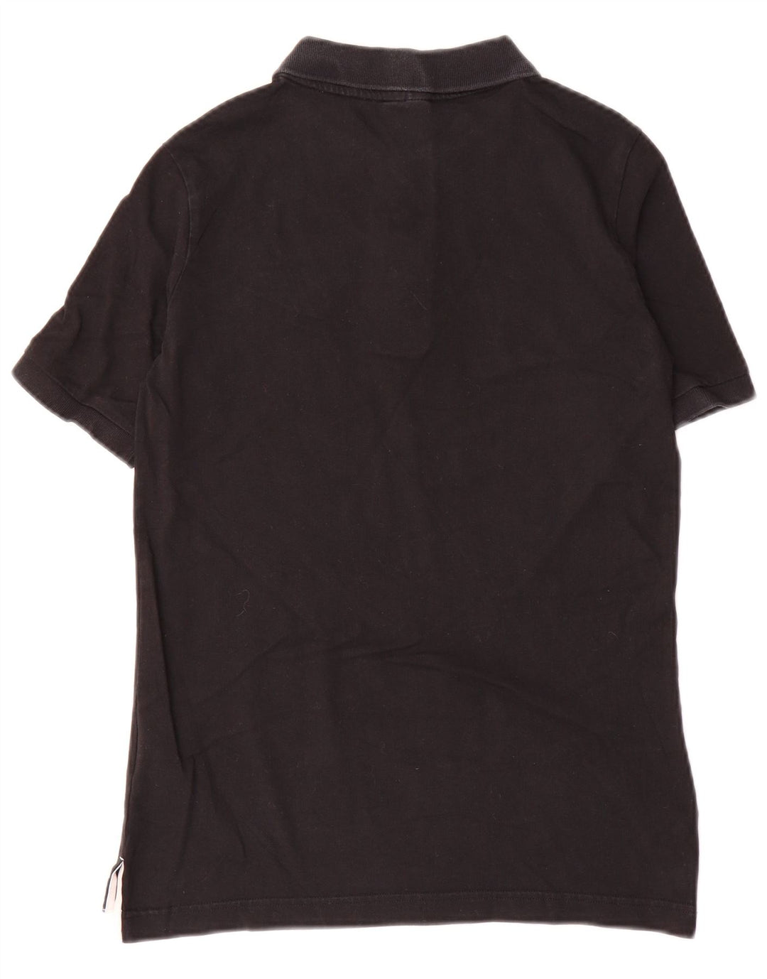 Nike Boys Polo Shirt 12-13 Years Large Black Cotton