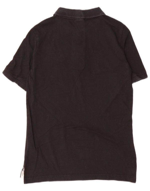 Nike Poloshirt für Jungen, 12–13 Jahre, groß, aus schwarzer Baumwolle