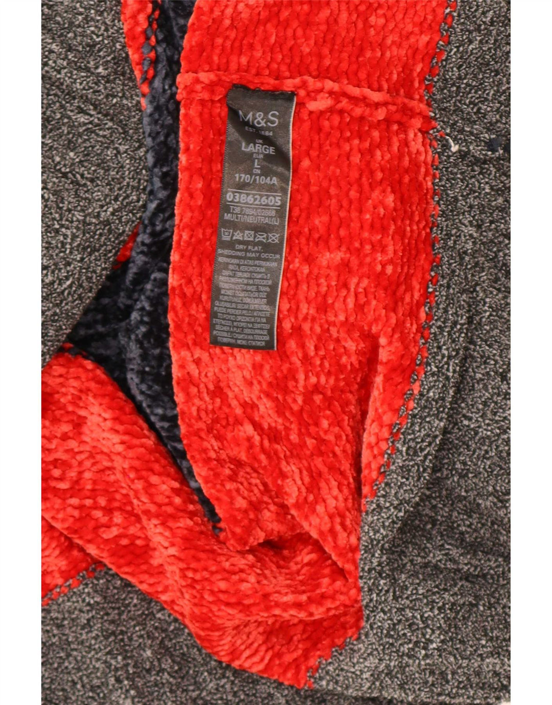 Marks & Spencer Dame sweater med rund hals DK 16 Stor Flerfarvet