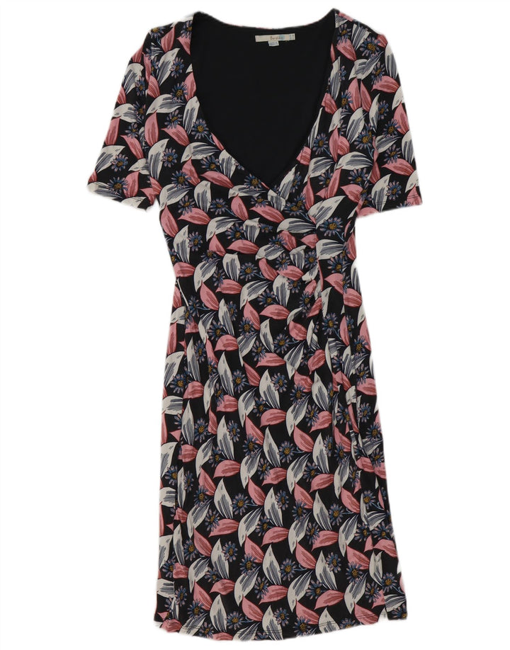 Boden Womens Sheath Dress UK 12 Medium Multicoloured Floral Viscose